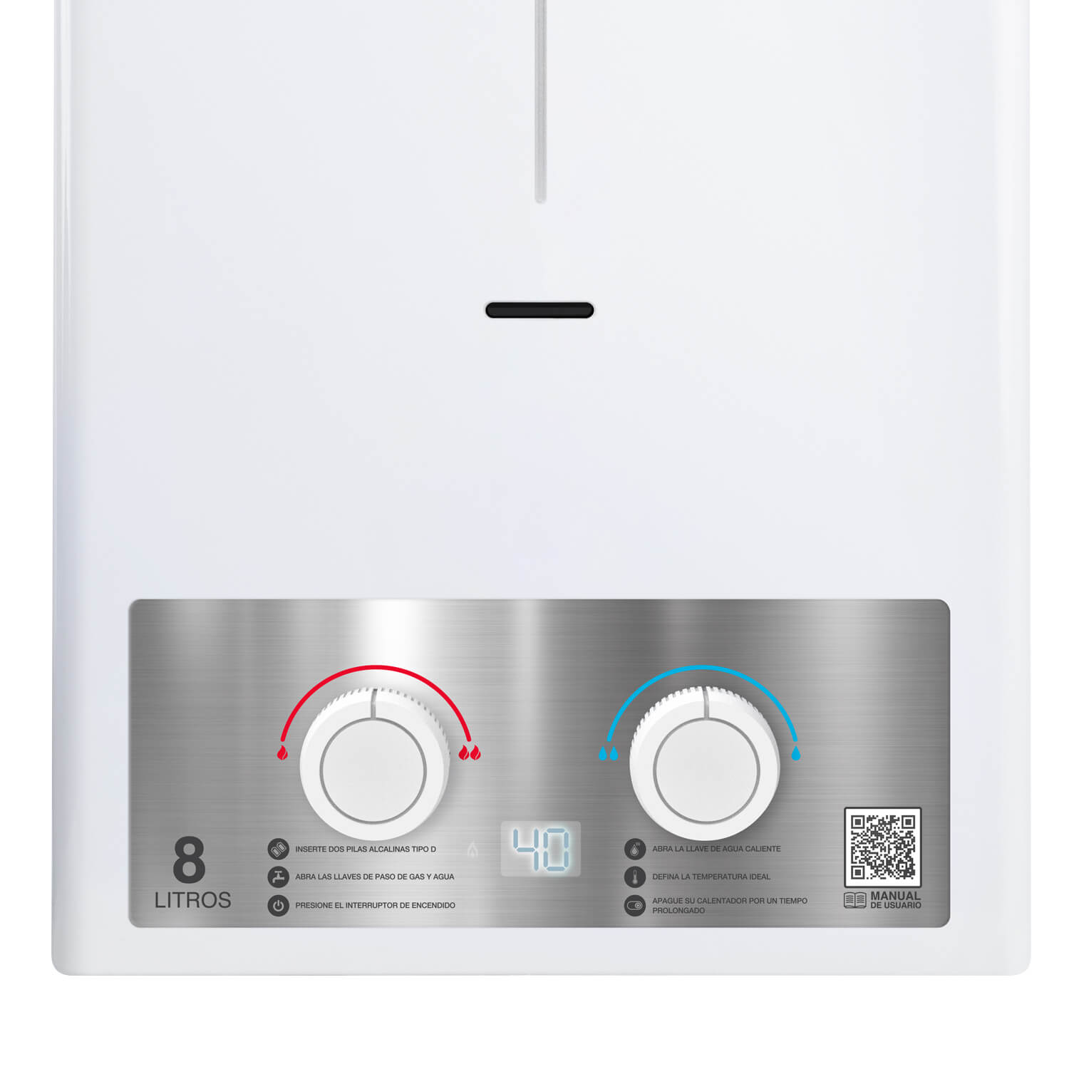 Calentador Instantáneo 8L