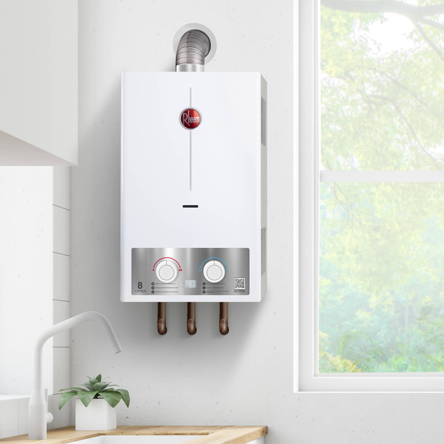 Calentador Instantáneo 8L