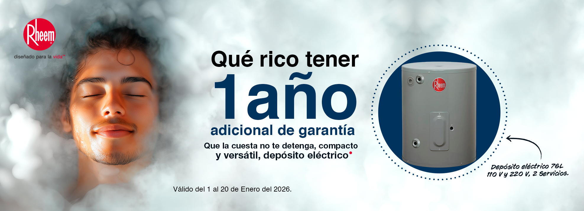 Que la cuesta no te detenga con Rheem México.
