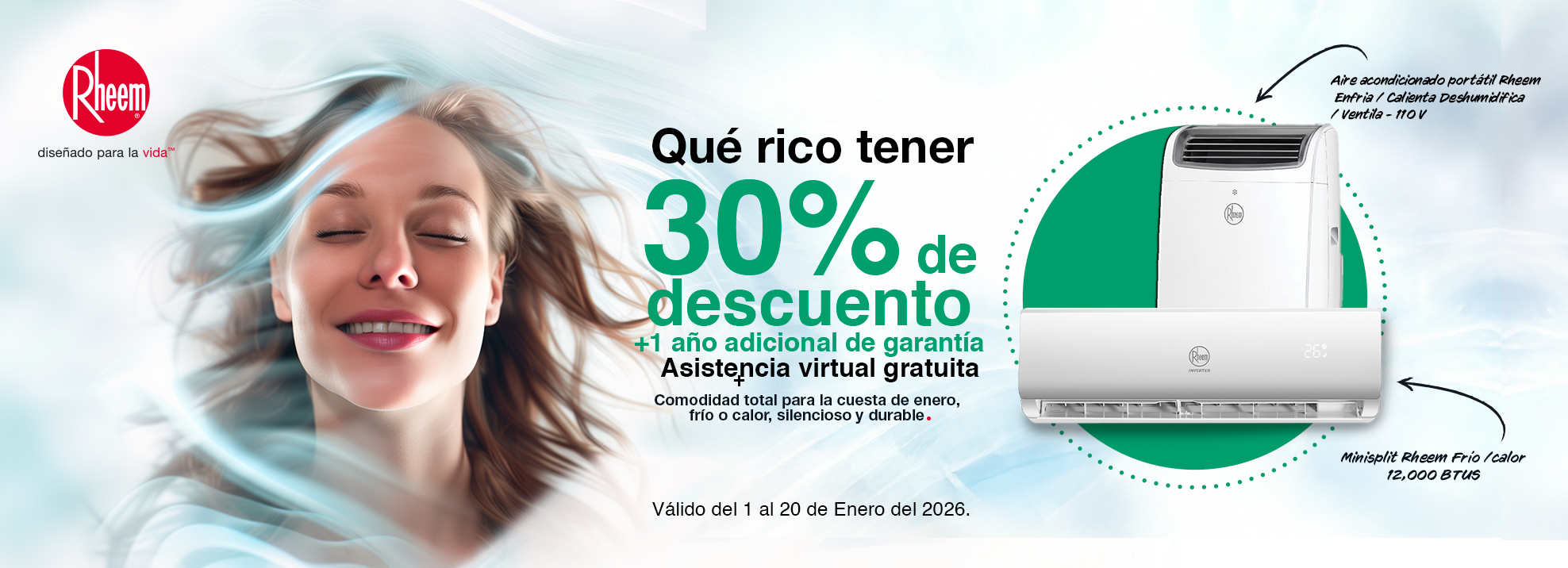 Que la cuesta no te detenga con Rheem México.