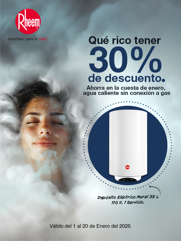 Que la cuesta no te detenga con Rheem México.