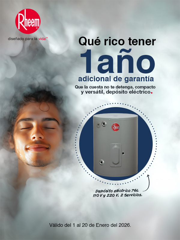 Que la cuesta no te detenga con Rheem México.
