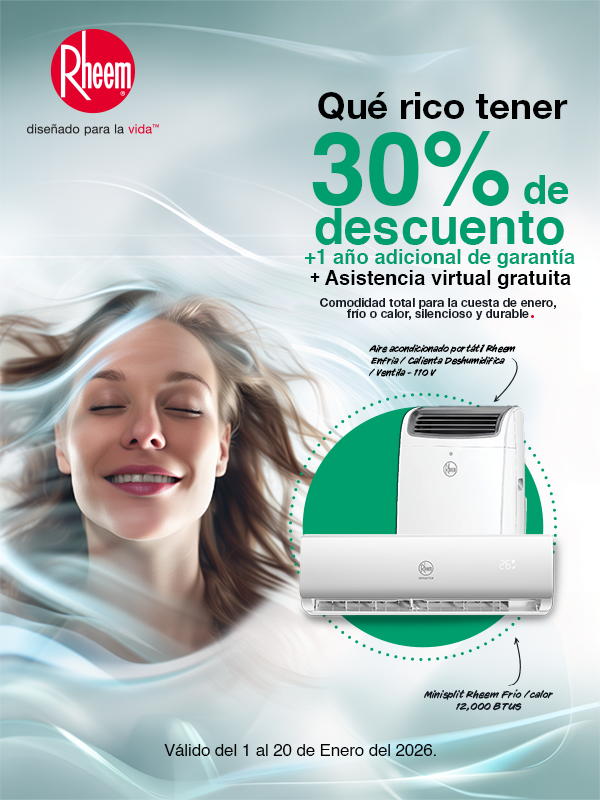 Que la cuesta no te detenga con Rheem México.