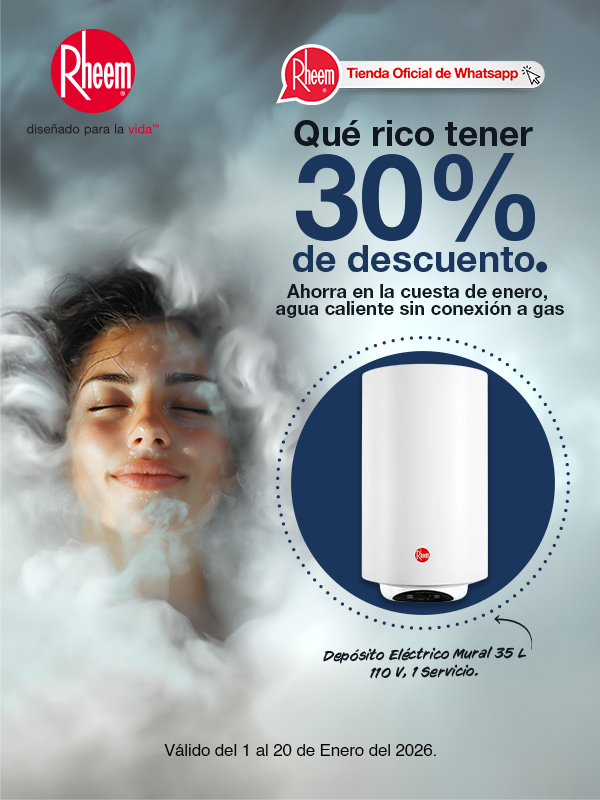 Que la cuesta no te detenga con Rheem México.