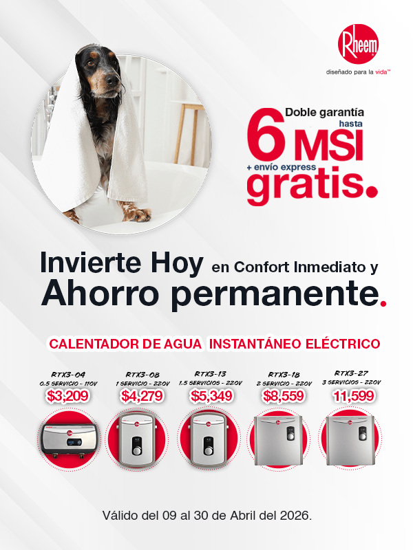 Invierte hoy en confort inmediato y ahorro permanente.
