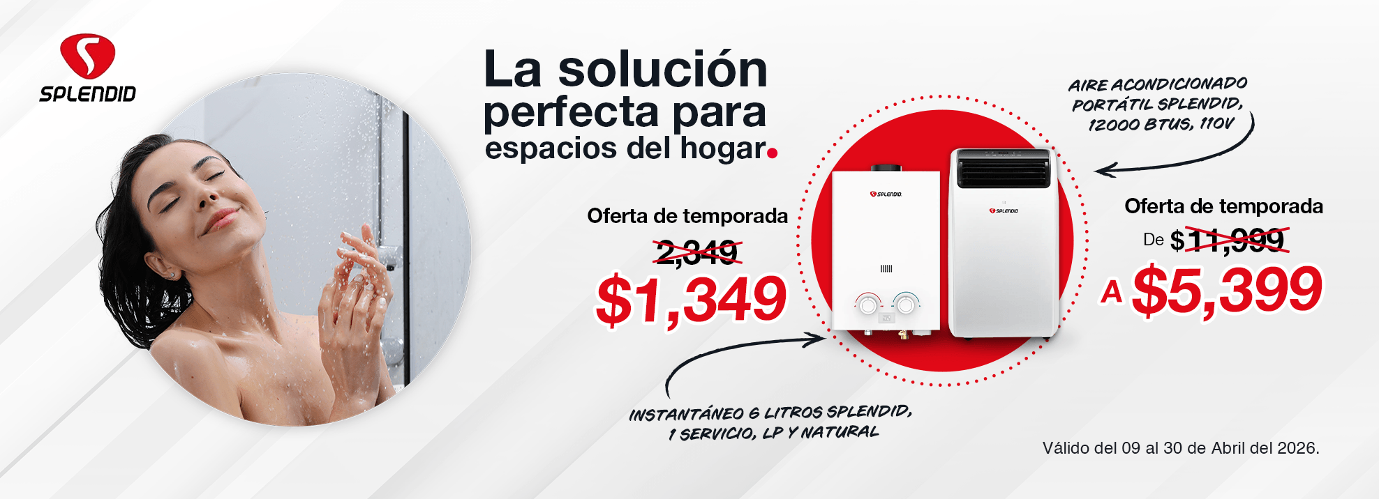 La solución perfecta par espacios del hogar con Rheem.