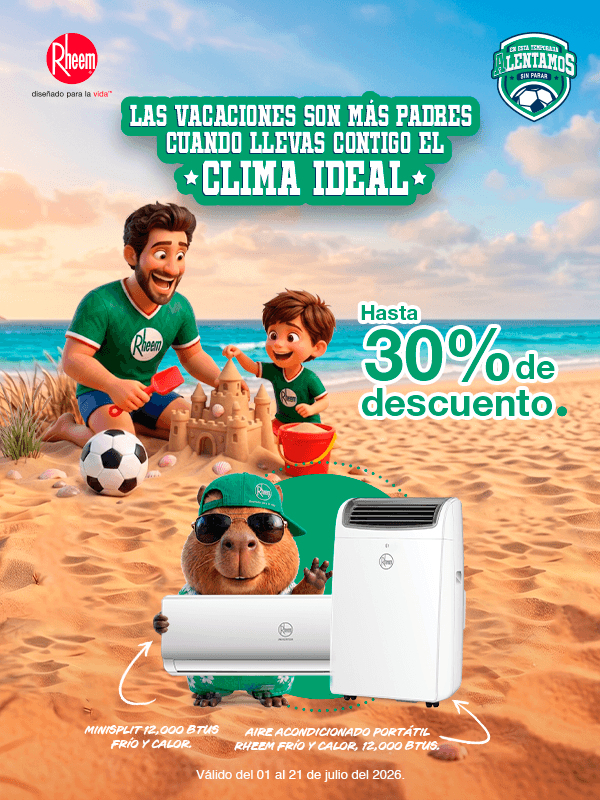 La jugada del verano con Rheem México