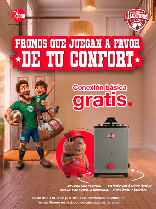 La jugada del verano con Rheem México