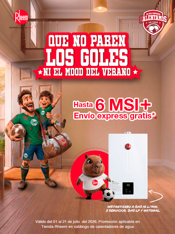 La jugada del verano con Rheem México