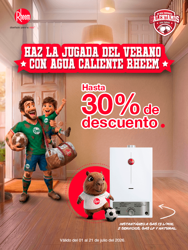 La jugada del verano con Rheem México