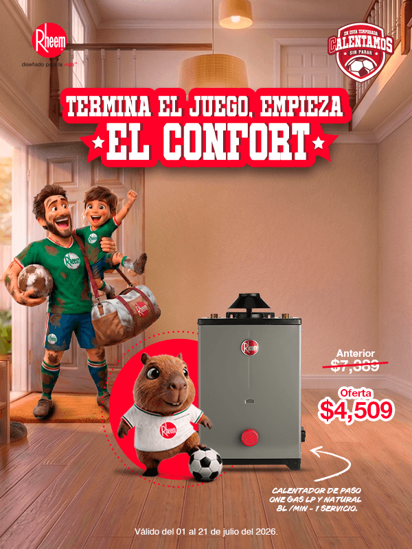 La jugada del verano con Rheem México