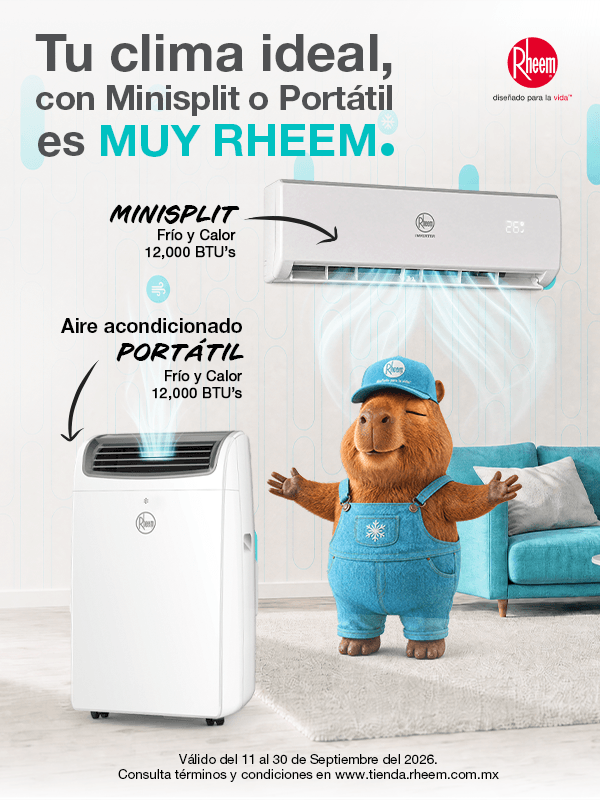 Minisplit Rheem México