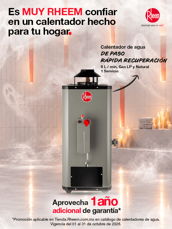 Agua caliente Rheem