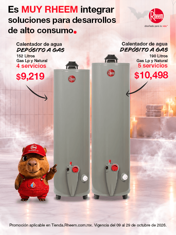 Agua caliente Rheem